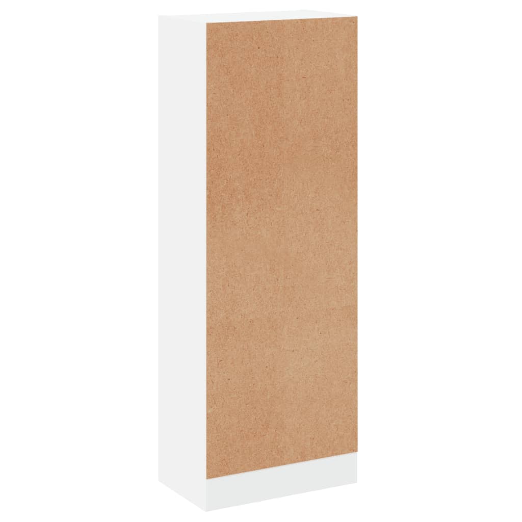 Bücherregal 3 Fächer Weiß 40x24x109 cm Holzwerkstoff - Pazzar.ch