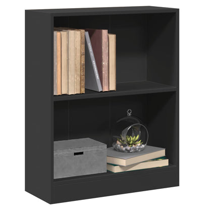 Bücherregal Schwarz 60x24x76 cm Holzwerkstoff - Pazzar.ch