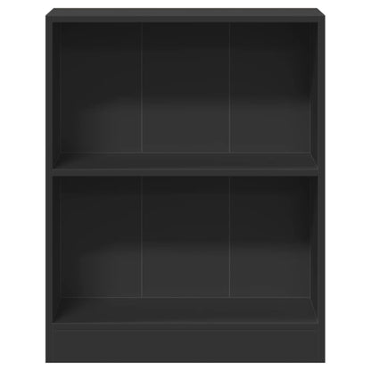 Bücherregal Schwarz 60x24x76 cm Holzwerkstoff - Pazzar.ch