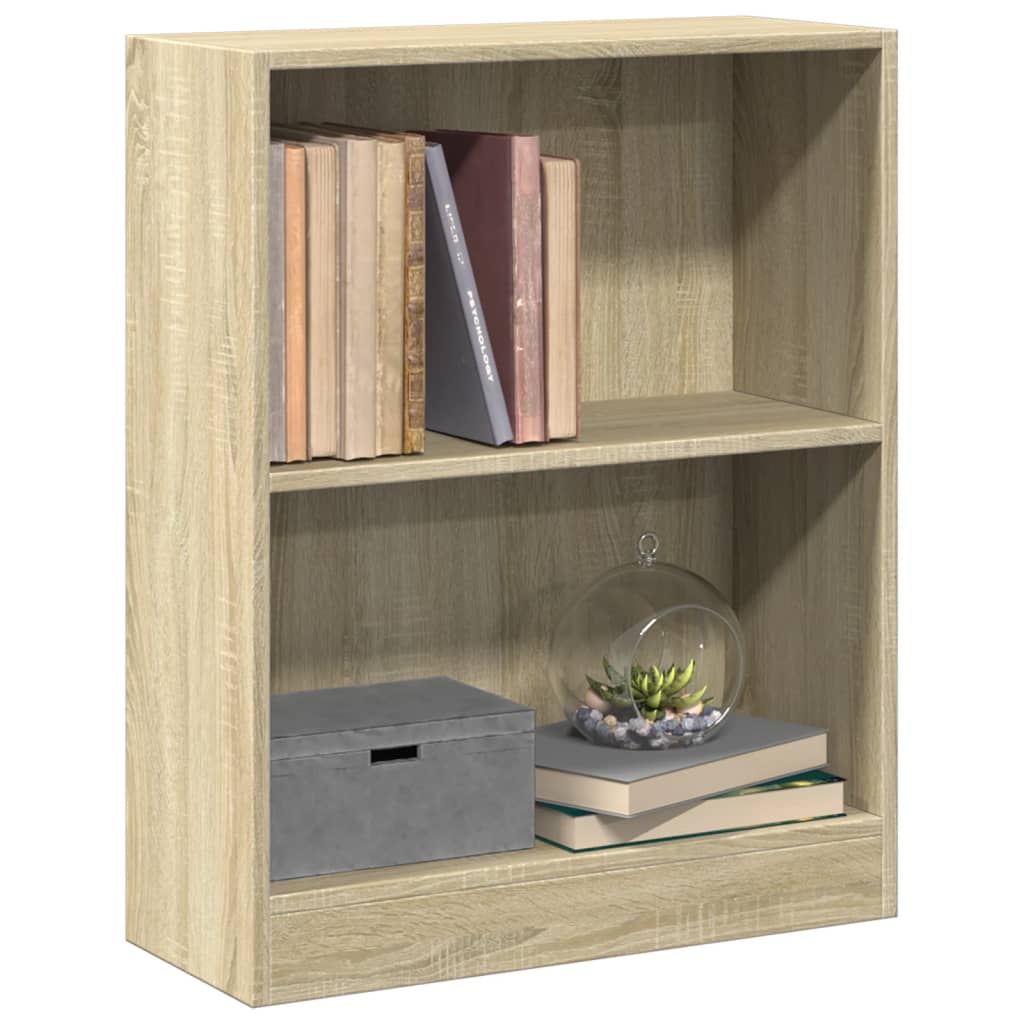 Bücherregal Sonoma-Eiche 60x24x76 cm Holzwerkstoff - Pazzar.ch