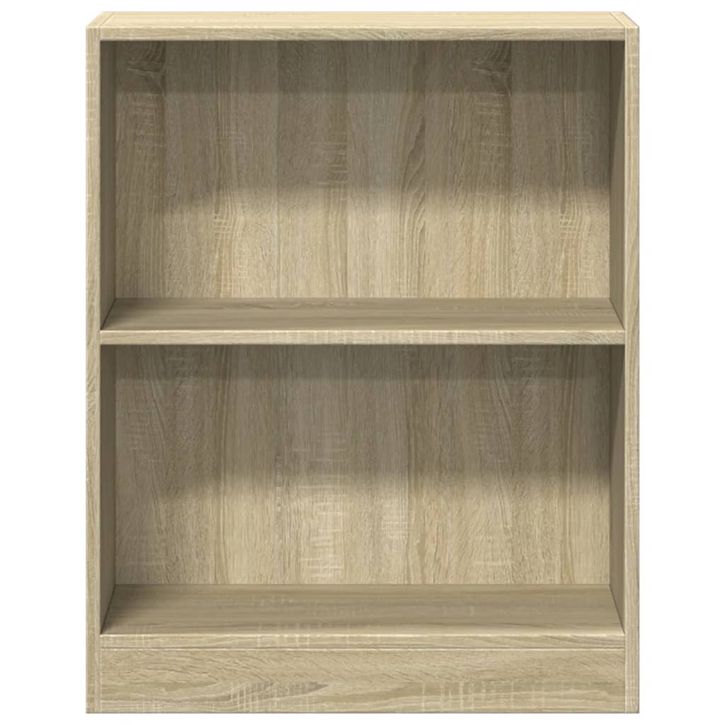 Bücherregal Sonoma-Eiche 60x24x76 cm Holzwerkstoff