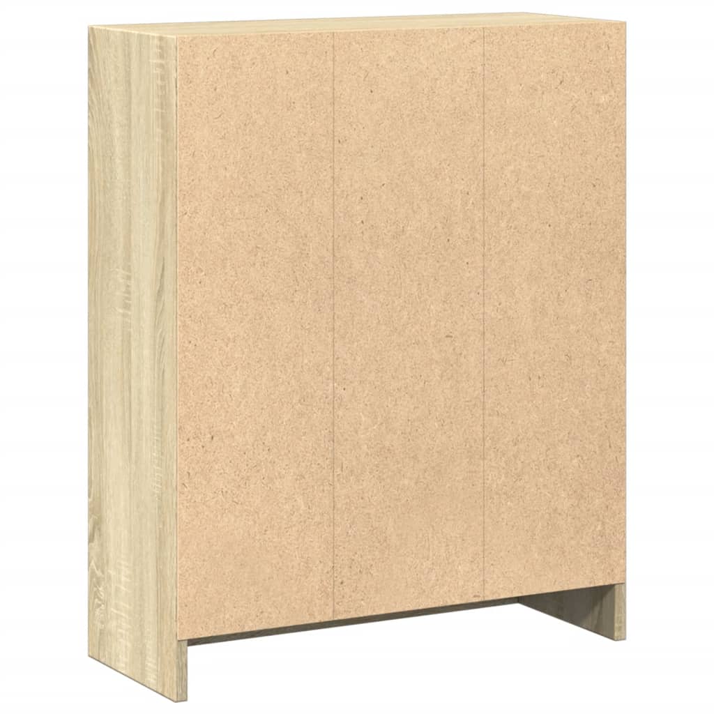 Bücherregal Sonoma-Eiche 60x24x76 cm Holzwerkstoff - Pazzar.ch