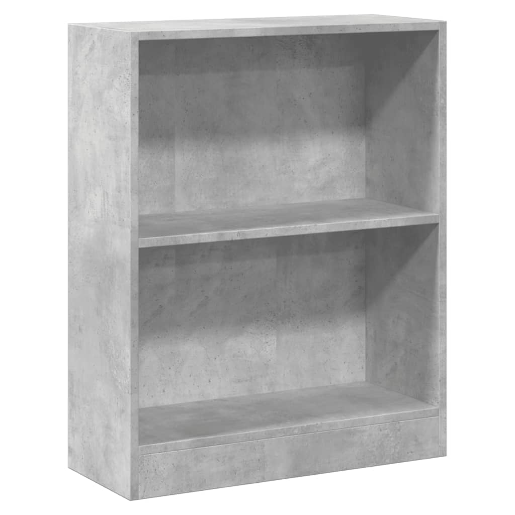 Bücherregal Betongrau 60x24x76 cm Holzwerkstoff - Pazzar.ch