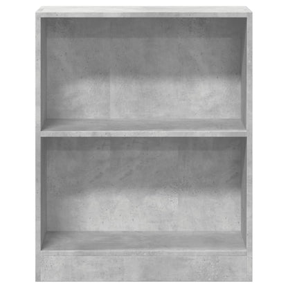 Bücherregal Betongrau 60x24x76 cm Holzwerkstoff - Pazzar.ch