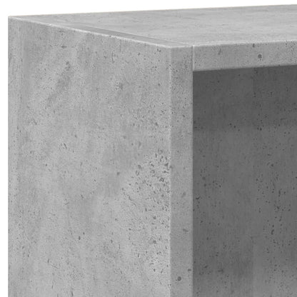 Bücherregal Betongrau 60x24x76 cm Holzwerkstoff - Pazzar.ch