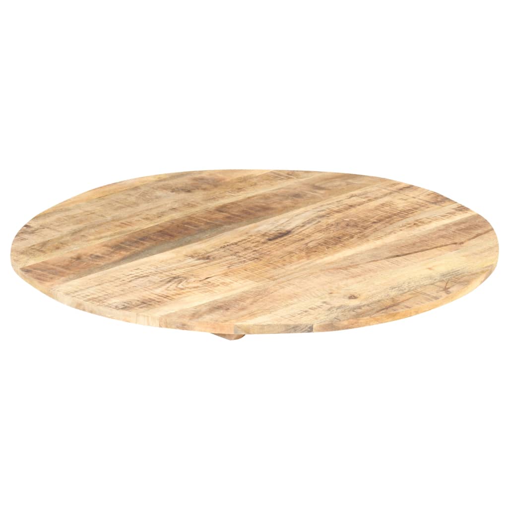 Tischplatte Massivholz Mango Rund 15-16 mm 70 cm - Pazzar.ch