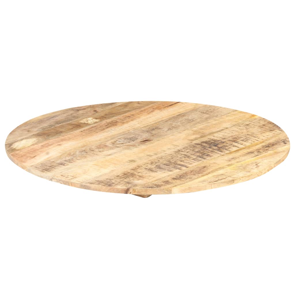 Tischplatte Massivholz Mango Rund 15-16 mm 70 cm - Pazzar.ch
