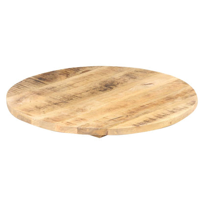 Tischplatte Massivholz Mango Rund 25-27 mm 50 cm - Pazzar.ch