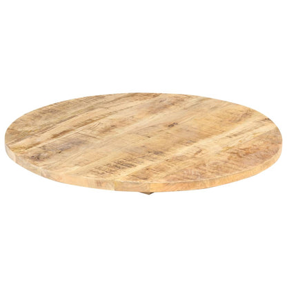 Tischplatte Massivholz Mango Rund 25-27 mm 50 cm - Pazzar.ch