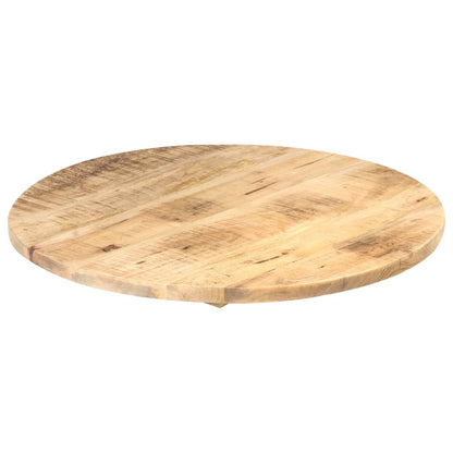 Tischplatte Massivholz Mango Rund 25-27 mm 50 cm - Pazzar.ch