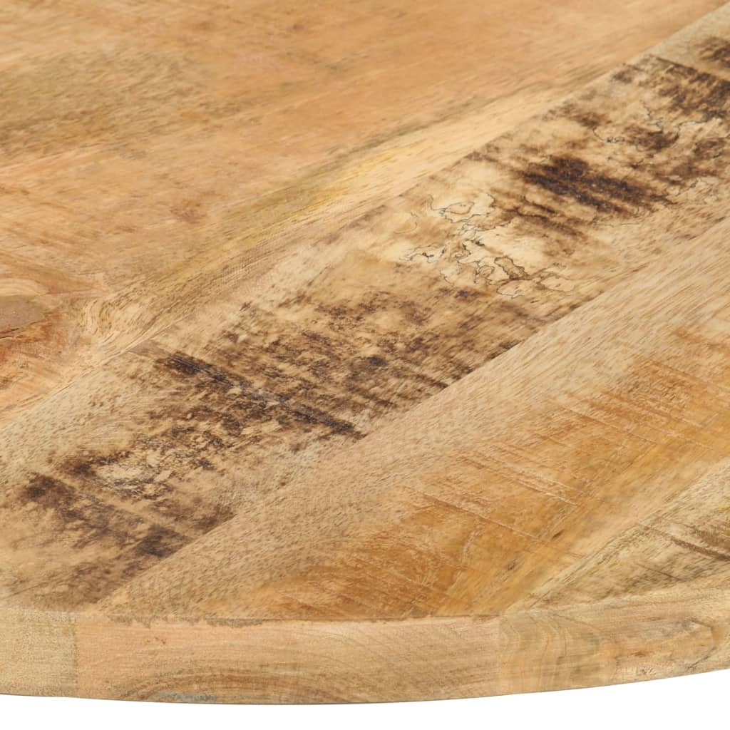 Tischplatte Massivholz Mango Rund 25-27 mm 70 cm