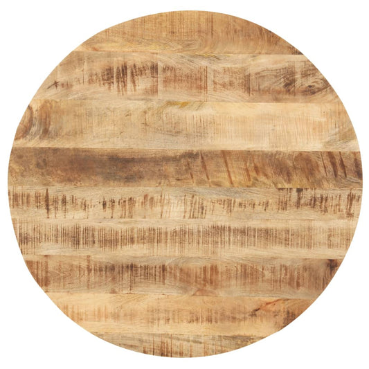 Tischplatte Massivholz Mango Rund 25-27 mm 80 cm - Pazzar.ch