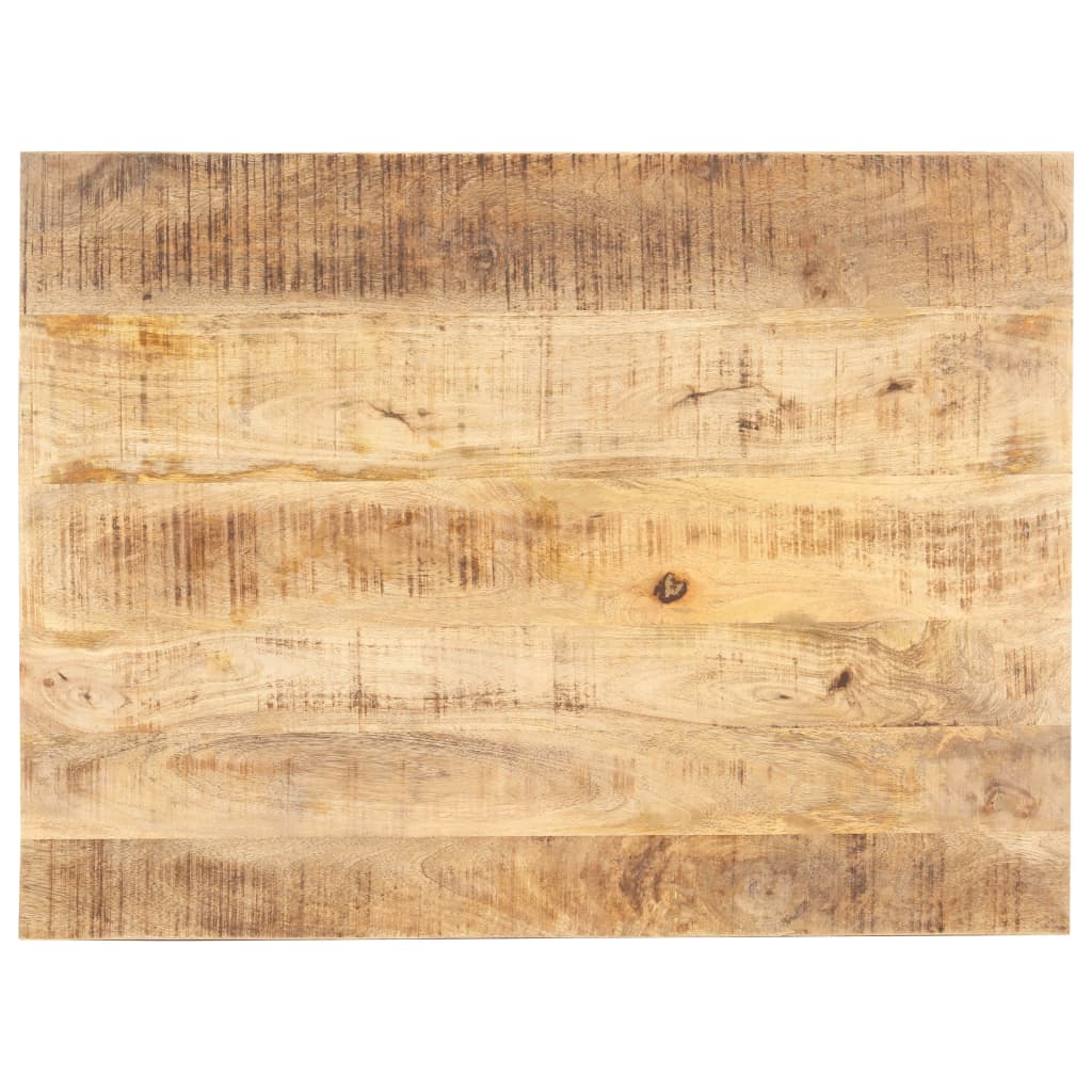 Tischplatte Massivholz Mango 15-16 mm 70x60 cm