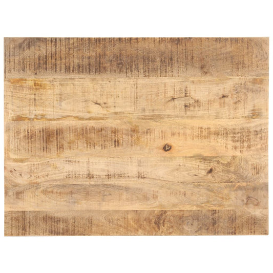 Tischplatte Massivholz Mango 25-27 mm 80x60 cm - Pazzar.ch
