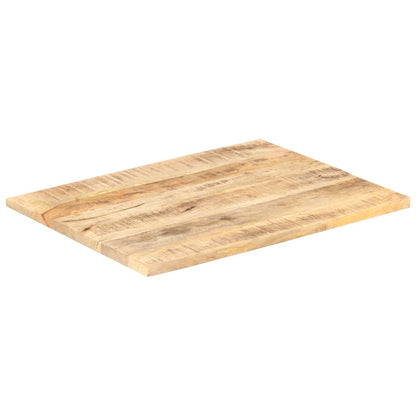 Tischplatte Massivholz Mango 25-27 mm 80x60 cm - Pazzar.ch