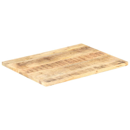 Tischplatte Massivholz Mango 25-27 mm 80x60 cm - Pazzar.ch