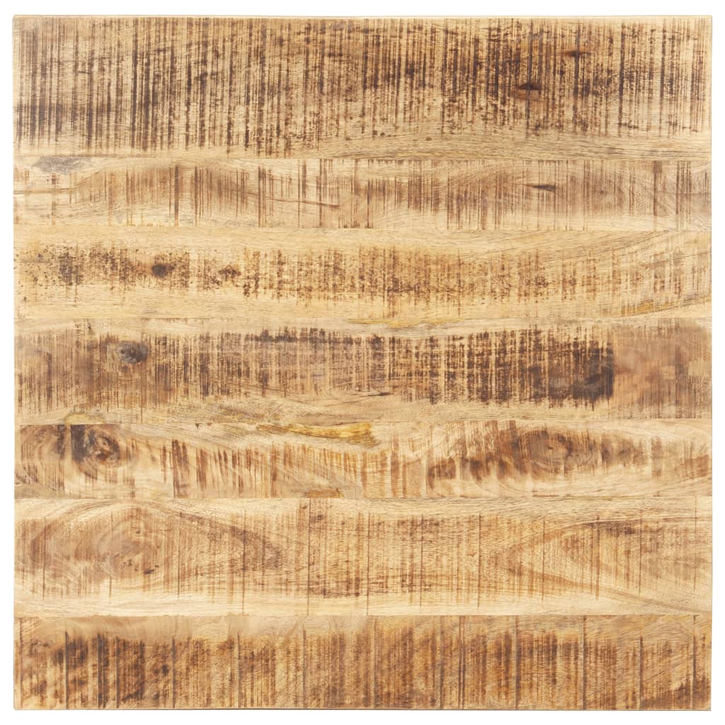 Tischplatte Massivholz Mango 25-27 mm 80x80 cm - Pazzar.ch