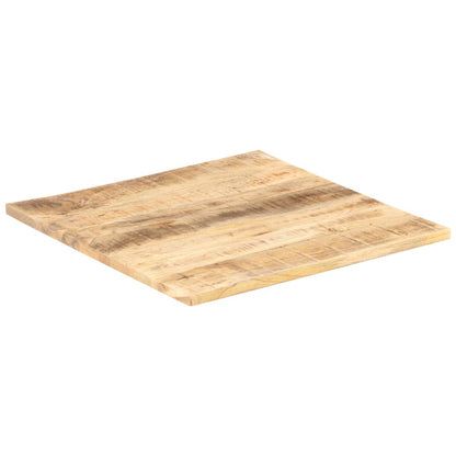 Tischplatte Massivholz Mango 25-27 mm 80x80 cm - Pazzar.ch