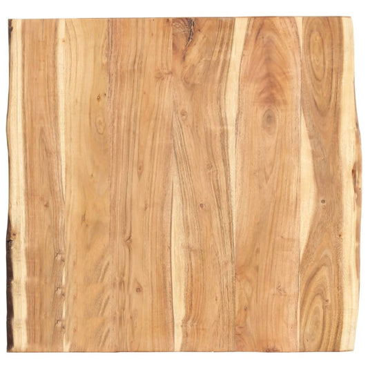 Tischplatte Massivholz Akazie 58x(50-60)x3,8 cm - Pazzar.ch