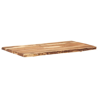 Tischplatte Massivholz Akazie 118x(50-60)x3,8 cm - Pazzar.ch