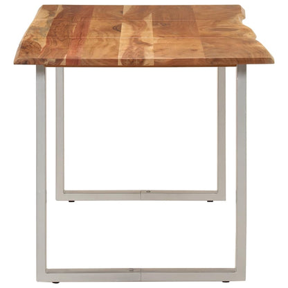 Esstisch 154x80x76 cm Massivholz Akazie - Pazzar.ch