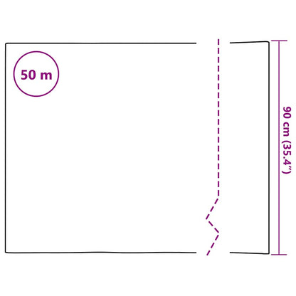 Fensterfolie Matt Streifen-Design 0,9x50 m PVC
