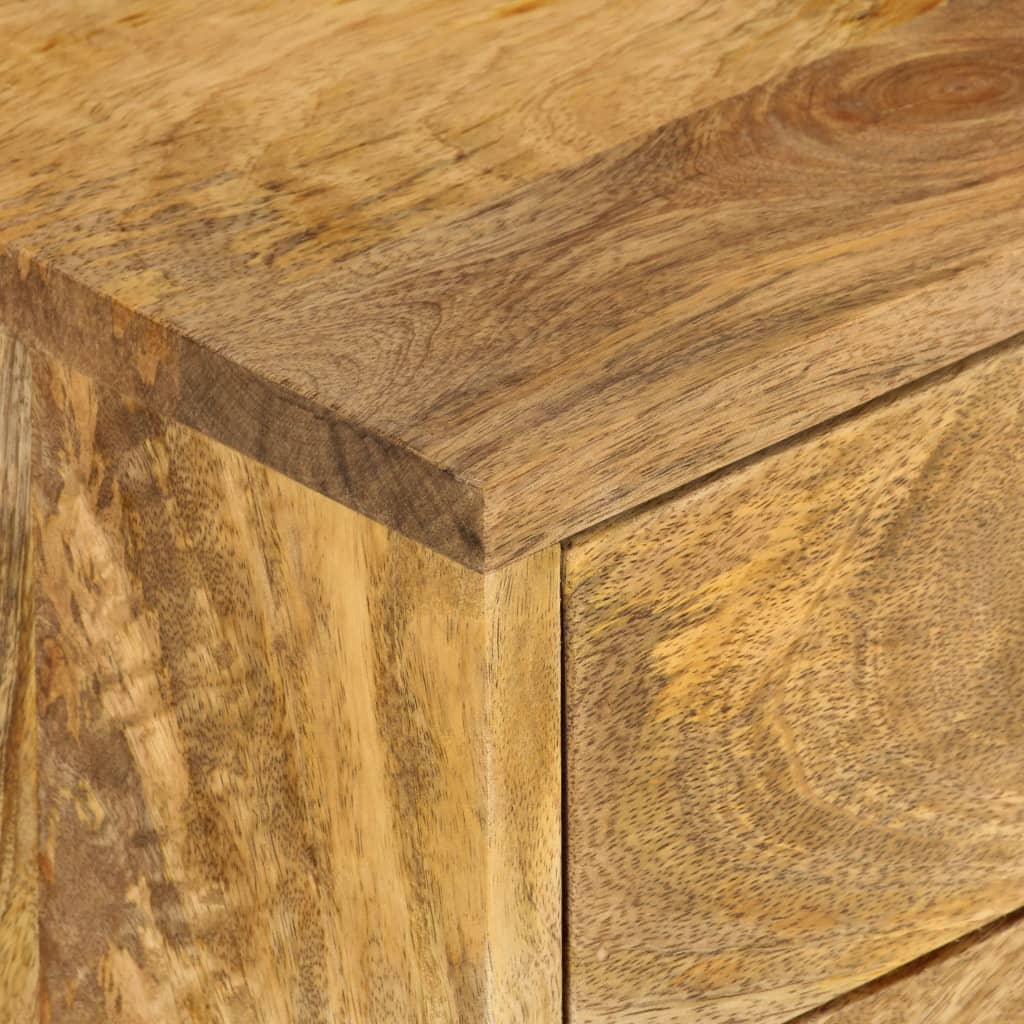 TV-Schrank 110 x 35 x 40 cm Massivholz Mango - Pazzar.ch