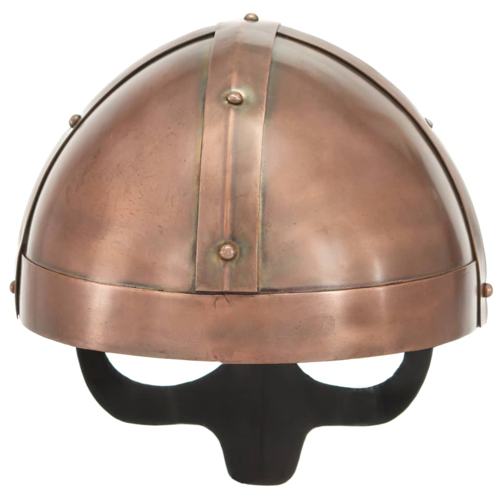 Wikinger-Helm Antik Replik LARP Kupfern Stahl - Pazzar.ch