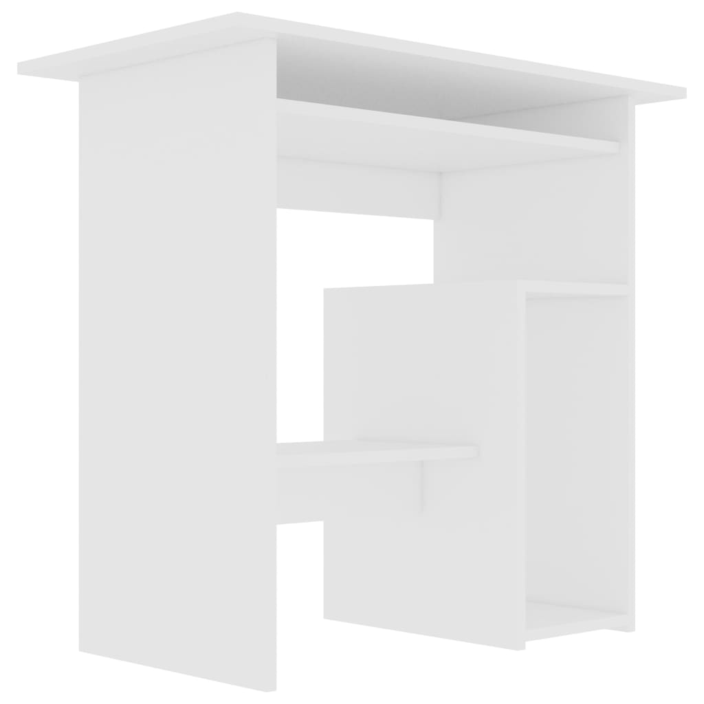 Schreibtisch Weiß 80x45x74 cm Holzwerkstoff - Pazzar.ch
