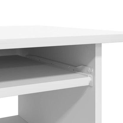 Schreibtisch Weiß 80x45x74 cm Holzwerkstoff - Pazzar.ch
