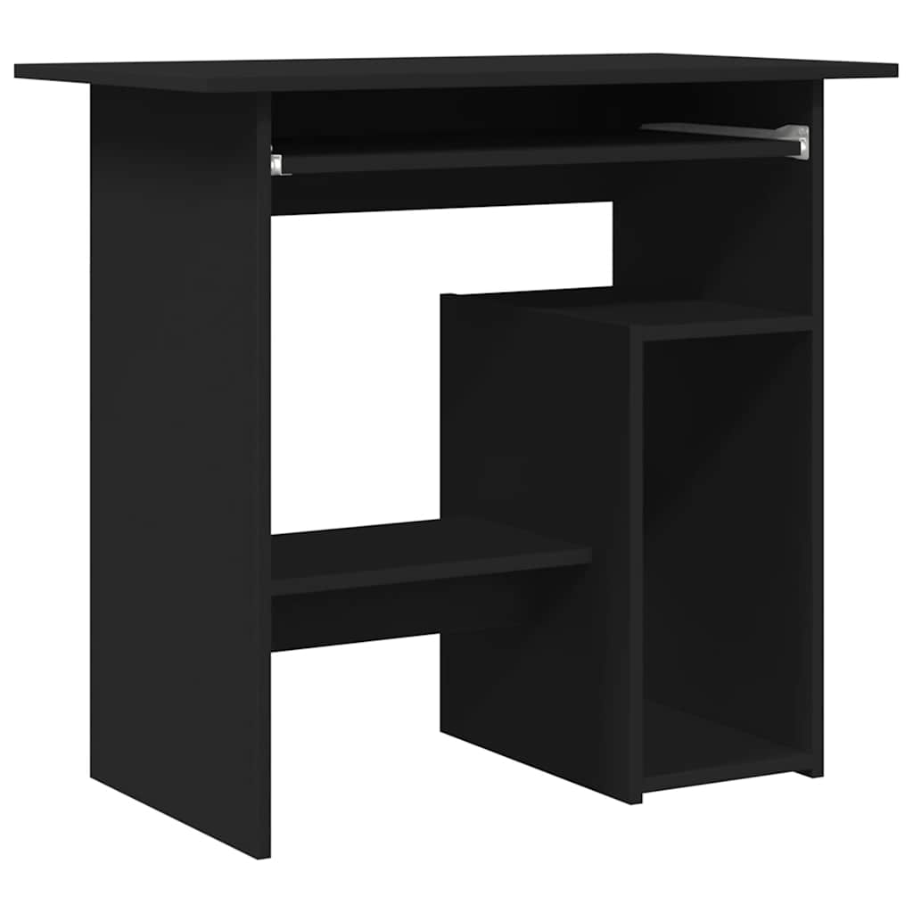 Schreibtisch Schwarz 80x45x74 cm Holzwerkstoff - Pazzar.ch