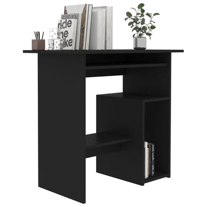 Schreibtisch Schwarz 80x45x74 cm Holzwerkstoff - Pazzar.ch