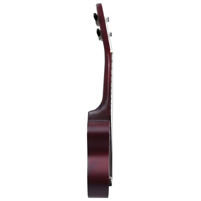 Sopran Ukulele Set für Kinder mit Tasche Helles Holz 23"