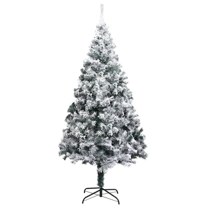 Künstlicher Weihnachtsbaum mit Schnee Grün 240 cm PVC - Pazzar.ch