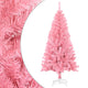 Künstlicher Weihnachtsbaum mit Ständer Rosa 150 cm PVC