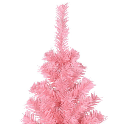 Künstlicher Weihnachtsbaum mit Ständer Rosa 180 cm PVC - Pazzar.ch