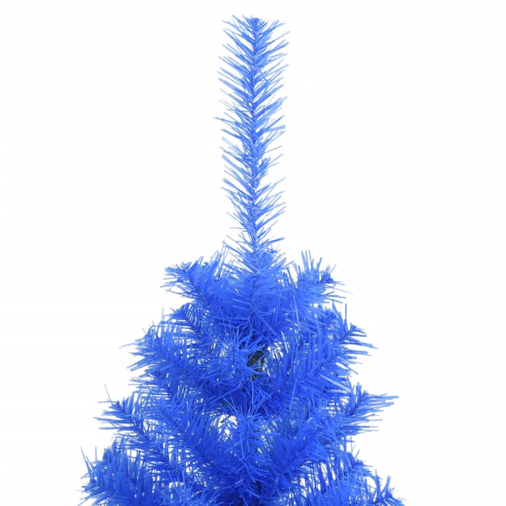 Künstlicher Weihnachtsbaum mit Ständer Blau 150 cm PVC - Pazzar.ch