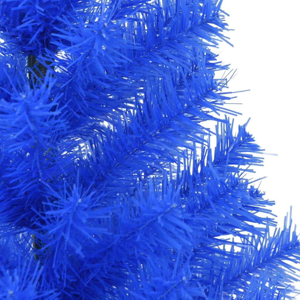 Künstlicher Weihnachtsbaum mit Ständer Blau 150 cm PVC - Pazzar.ch