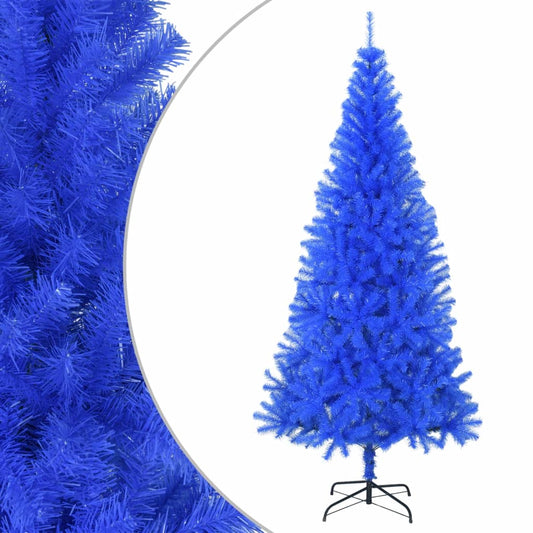 Künstlicher Weihnachtsbaum mit Ständer Blau 180 cm PVC - Pazzar.ch