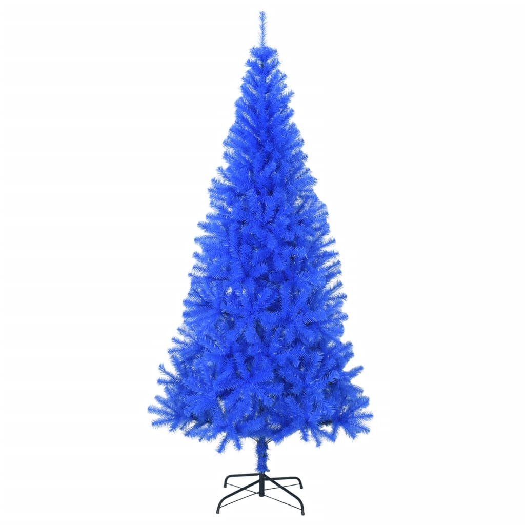 Künstlicher Weihnachtsbaum mit Ständer Blau 180 cm PVC - Pazzar.ch