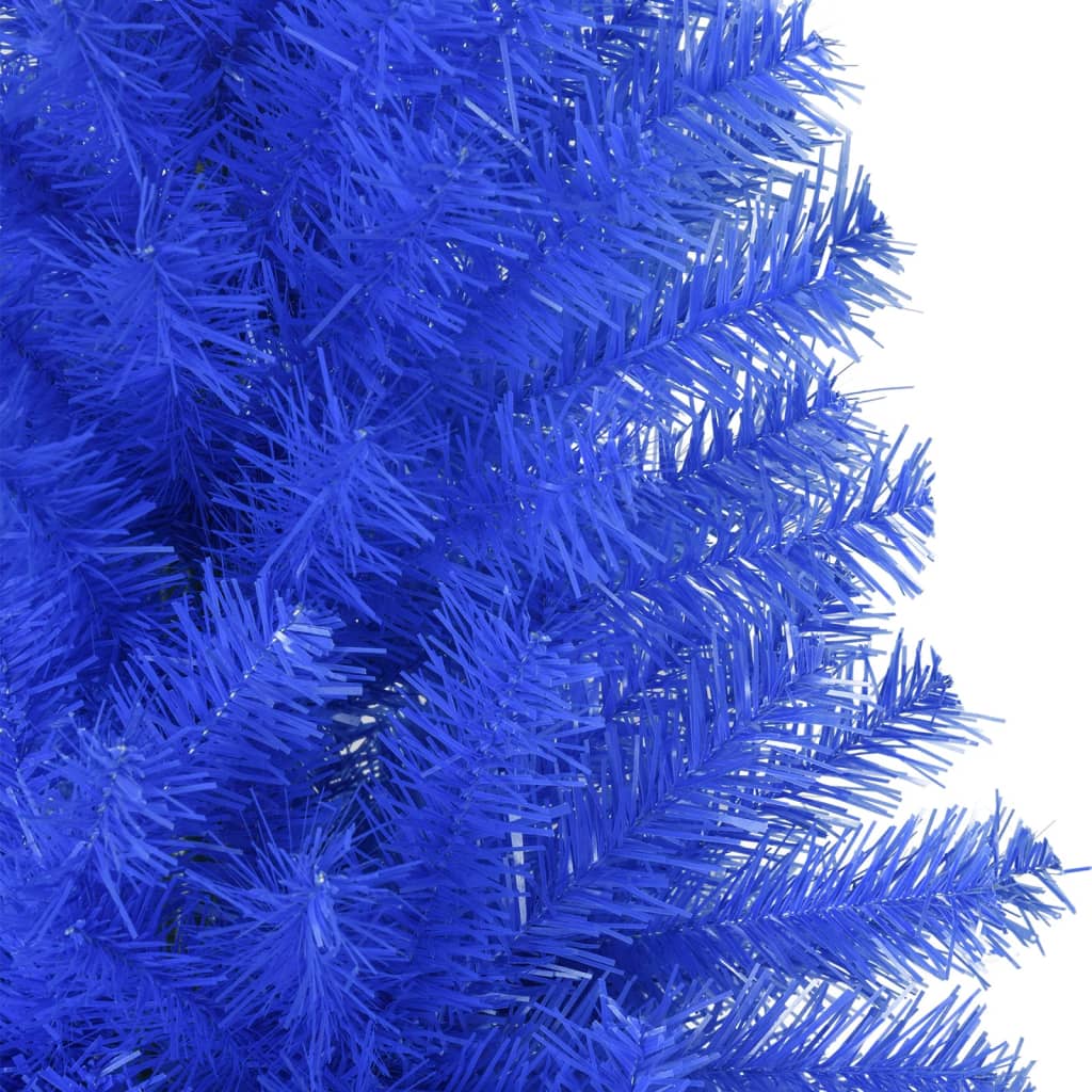 Künstlicher Weihnachtsbaum mit Ständer Blau 180 cm PVC - Pazzar.ch