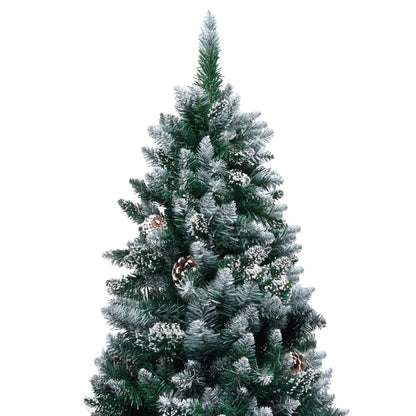 Künstlicher Weihnachtsbaum mit Zapfen und Schnee 150 cm - Pazzar.ch