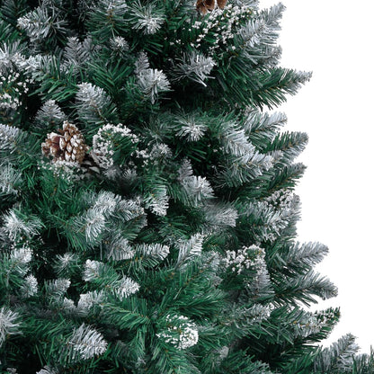 Künstlicher Weihnachtsbaum mit Zapfen und Schnee 150 cm - Pazzar.ch