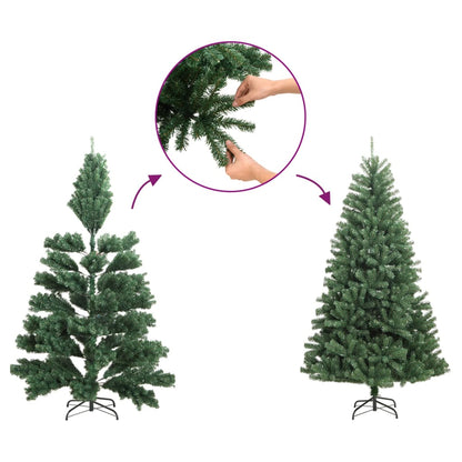 Künstlicher Weihnachtsbaum mit Zapfen und Schnee 150 cm - Pazzar.ch