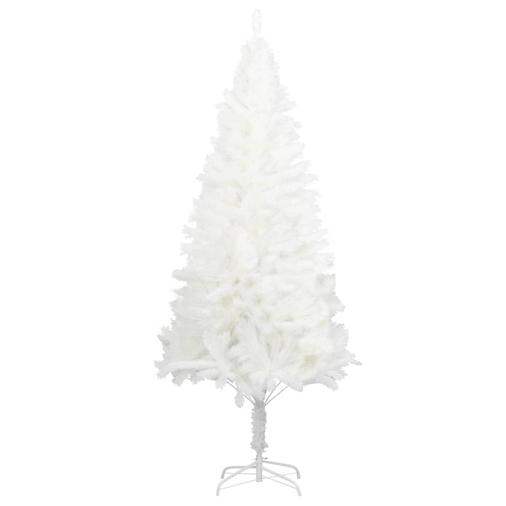 Künstlicher Weihnachtsbaum Naturgetreue Nadeln Weiß 120 cm - Pazzar.ch