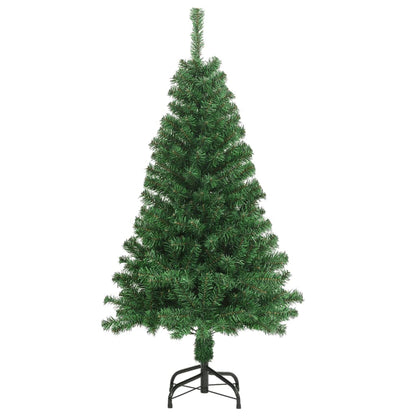 Künstlicher Weihnachtsbaum mit Dicken Zweigen Grün 150 cm PVC - Pazzar.ch