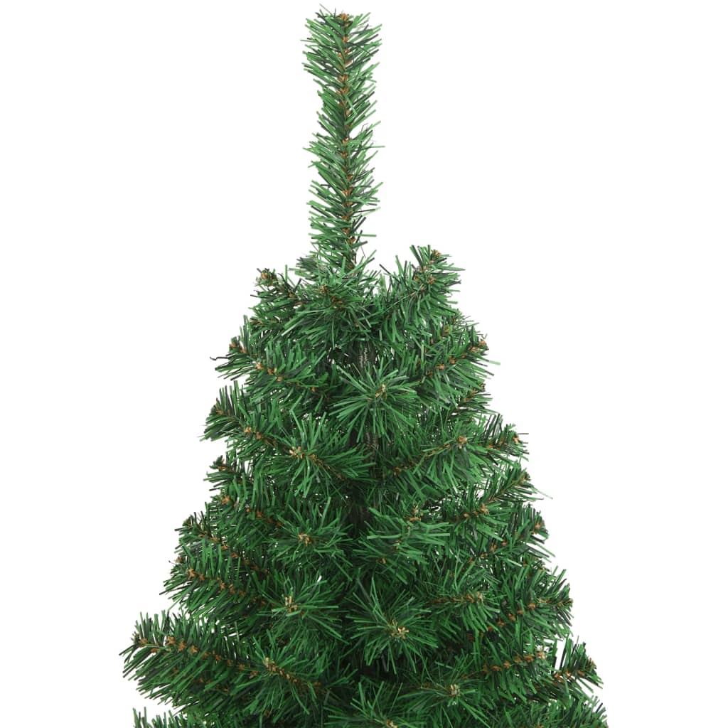 Künstlicher Weihnachtsbaum mit Dicken Zweigen Grün 150 cm PVC - Pazzar.ch