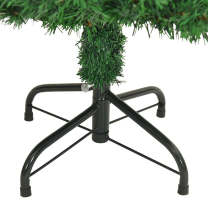 Künstlicher Weihnachtsbaum mit Dicken Zweigen Grün 150 cm PVC - Pazzar.ch