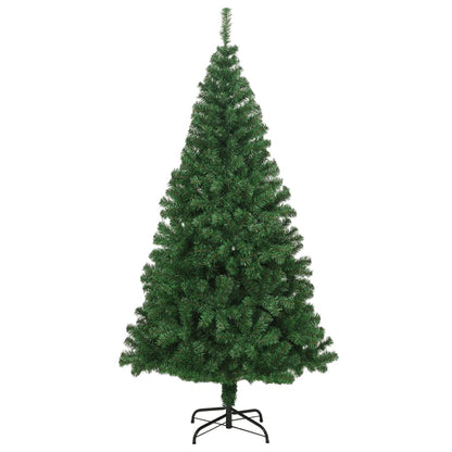 Künstlicher Weihnachtsbaum mit Dicken Zweigen Grün 180 cm PVC - Pazzar.ch