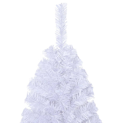 Künstlicher Weihnachtsbaum mit Dicken Zweigen Weiß 150 cm PVC - Pazzar.ch